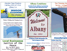 Tablet Screenshot of albanyla.com